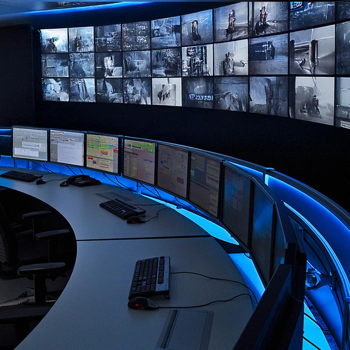 cctv control room